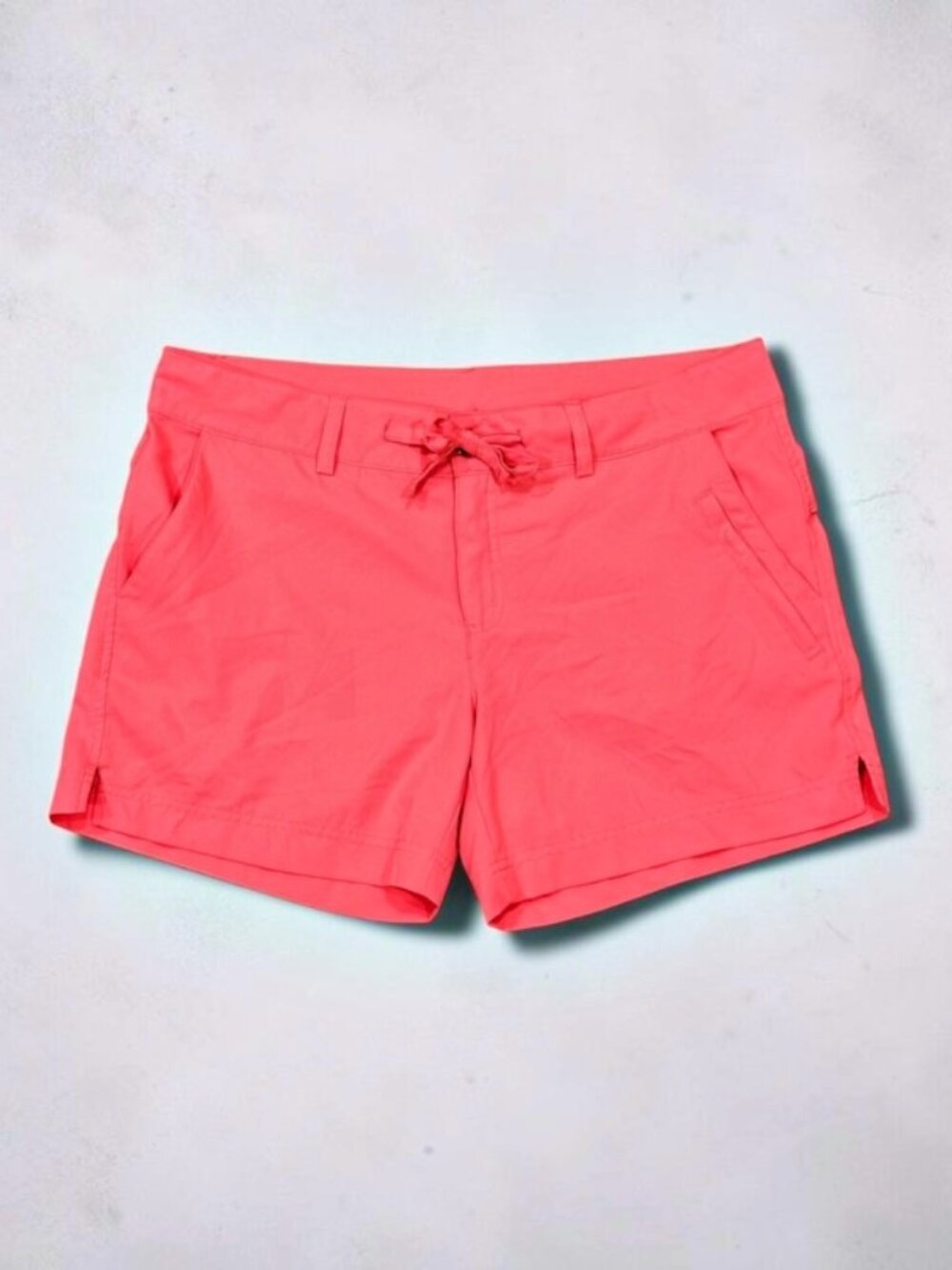 Magellan Womens Large Fish Gear Falcon Lake Shorts Sugar Coral Flex Tech Outdoor